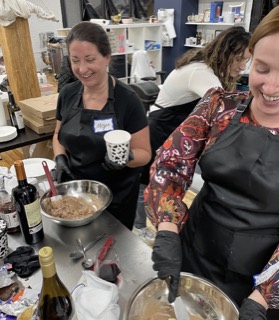 Mixing in flavors with a BYOB drink nearby